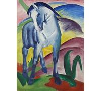 Unicorn Posters A1 POSTER (33/24 inch) (84/60 cm) - Franz Marc Blue Horse Blaues Pferd Version 1 1911