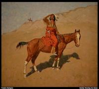 Unicorn Posters A1 POSTER (33/24 inch) (84/60 cm) - frederic remington hostiles watching the column jpb 15253594782 o(1)