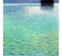 Unicorn Posters A3 POSTER (16.7/11.8 inch) (42/30 cm) - Island in Lake Attersee Klimt 1902