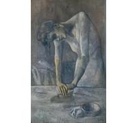 Unicorn Posters A3 POSTER (16.7/11.8 inch) (42/30 cm) - Pablo Picasso Woman ironing
