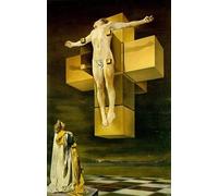 Unicorn Posters A4 POSTER (11.8/8.3 inch) (30/21 cm) - Dali Salvador Crucifixion (Hypercubic Body)