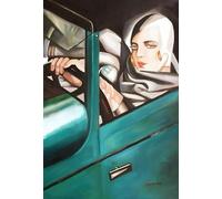 Unicorn Posters A4 POSTER (11.8/8.3 inch) (30/21 cm) - Tamara Lempicka Autoportrait Green Bugatti