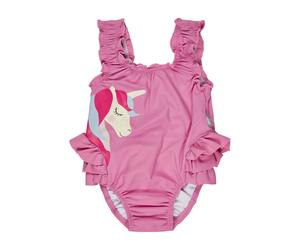 Unicorn print one-piece swimsuit baby girl Sterntaler Rose 9/12 mois