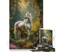 Unicorn Renaissance Art Jigsaw Puzzles for Adults1000 Piece Strategic Think Soothing Hobby Precise Fit (38x26cm)