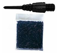 Unicorn Replacement Epic Soft Tip Dart Points | Black | 1000 per Pack