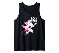 Unicorn Rock Star Electric Guitar Player Funny Music Addicts Tank Top