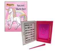 UNICORN SECRET SKETCHERS - PACK OF 6 - Novelty Toys For Children Perfect Party Loot Prize Bag Filler Cool Stuff