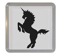 Unicorn Silhouette - Plastic Tea Coaster/Beer Mat