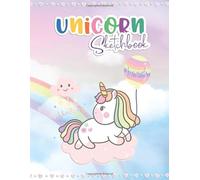 Unicorn Sketchbook for Girl: Blank Paper for Drawing|Drawing pad for Kids & Girls Children Sketchbook for Drawing Practice|Large Doodling & ... unicorn for kids age 3 4 5 6 7 8 9 10 11 12)