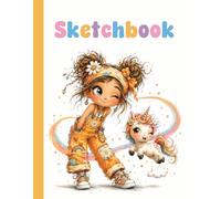 Unicorn Sketchbook: Large 8.5"x11" 120-Page Artist Notebook: For Drawing, Doodling, Journaling, and Creative Expression