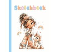 Unicorn Sketchbook Volume 3: Large 8.5"x11" 120-Page Artist Notebook: For Drawing, Doodling, Journaling, and Creative Expression