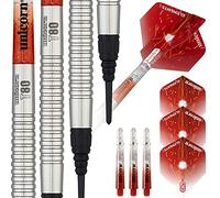 Unicorn Soft Tip Darts Set | Core XL Striker Series Style 2 | 80% Natural Tungsten Barrels | 20 g