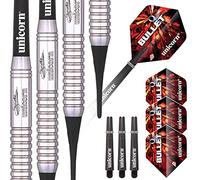 Gary Anderson Bullet - Stainless Steel - Soft Tip Darts by Unicorn - 16g to 19g