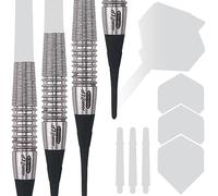 Unicorn Soft Tip Professional Darts Barrels Only | Evolution World Champion Series Phase 5 LP | 95% Natural Tungsten Barrels | 22 g
