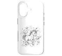 Unicorn Space Explorer Cosmic Fantasy Celestial Design Case for iPhone 17