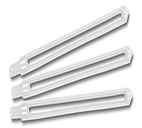 Unicorn Spare Screw-In Dart Tops | Sigma Phase 5 Pro-6 | Durable Nylon | Side Loading Flight Holders | White | 3 Tops