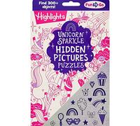 Unicorn Sparkle Hidden Pictures Puzzles (Highlights Fun to Go): Find Over 300 Hidden Objects in This Unicorn-Themed Seek and Find Book for Kids 6 and Up