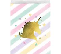 Unique Luncheon Napkins – Multicolor Unicorn Birthday – 16 cm – Pack of 16