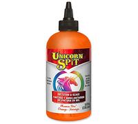 Unicorn SPiT Phoenix Fire 5771003 Orange Water Based Paint Gel Stain and Glaze 236ml