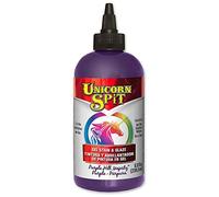 Unicorn SPiT Gel Stain, Purple Hill Majesty Water Based Paint for Wood, Multi-Surface Craft Glaze, DIY Furniture Upcycling, 236ml