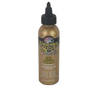 Unicorn Spit Metallic Colour Paint Zeus Concentrated High Pigment Waterbased Multi Surface Non-Toxic Gel Stain (Gold)