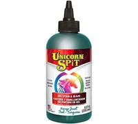 Unicorn SPiT Navajo Jewel 5771011 Teal Green Paint Water Based Gel Stain and Glaze 236ml