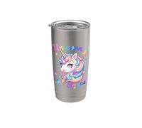 Unicorn Squad Rainbow Magical Fantasy Stainless Steel Insulated Tumbler