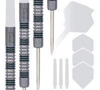 Unicorn Steel Tip Darts Barrels Only | James 'The Machine' Wade Purist Player Development Lab Phase 1 | 90% Natural Tungsten Rumbled Barrels | 20g, 22g or 24g