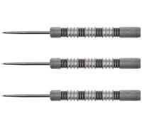 Unicorn Steel Tip Darts Barrels Only | James 'The Machine' Wade Purist Player Development Lab Phase 1 | 90% Natural Tungsten Rumbled Barrels | 24 g Unicorn Silver