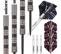 Unicorn Steel Tip Darts Set | James 'The Machine' Wade | 90% Tungsten Barrels | 20g, 21g, 22g, 23g or 24g