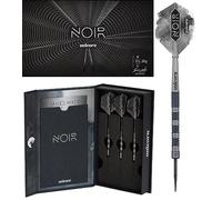 Unicorn Steel Tip Darts Set | James 'The Machine' Wade Noir Organic | 70% Tungsten Barrels with Black Titanium Coating | 21 g