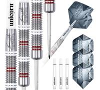 James Wade Silver Star 80% Tungsten Steel Tip Darts by Unicorn - 22g or 24g