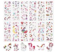 Unicorn Stickers- Unicorn Stickers for Kids Children, Anime 3D Puffy Rainbow Stickers for Girls, Cartoon Waterproof Stickers for Party Bags Fillers Rewarding Laptop Skateboard Scrapbooking Wall Bottle