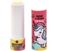 Unicorn Strawberry Flavour Lip Balm 4.5g - Moisturising & Hydrating for Kids & Adults | Natural, Vegan & Dermatologically Tested | 24 Hour Moisture with Castor Oil & Vitamin E | 2pc