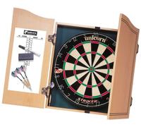 Unicorn Striker Home Dart Center Bristle Dartboard 2 Sets of Darts PDC Endorsed