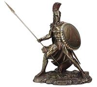 UNICORN STUDIO Greek Military King Leonidas Statue Bronze Finish