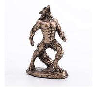 Unicorn Studios Veronese Design 3 1/4" Lycanthrope Werewolf Moon Howl Miniature Resin Figurine