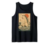 Unicorn The Great Wave off Kanagawa Tank Top