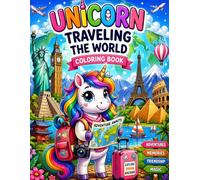 Unicorn Traveling the World