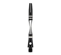 Unicorn Twist Dart Shafts | Aluminium | Medium 44.8 mm | Black | 3 Stems