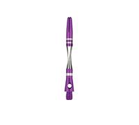 Unicorn Twist Dart Shafts | Aluminium | Medium 44.8 mm | Purple | 3 Stems