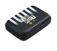 Unicorn Ultra Callan Rydz Medium Zipped Darts Case | Sleek Stylish Design Provides Total Protection | Holds 2 Complete Set of Darts Plus Accessories | The Riot Logo Newcastle Black & White