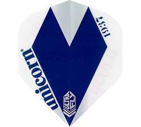 Unicorn UltraFly Dart Flights | Comet Blue Design | Big Wing Shape| Ultra Durable 100 Micron Polyester PET