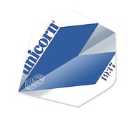 Unicorn UltraFly Dart Flights | Comet Blue Design | Standard Plus Shape| Ultra Durable 100 Micron Polyester PET