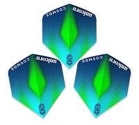Unicorn UltraFly Dart Flights | Cosmos Meteor Design | Standard Plus Shape| Ultra Durable 100 Micron Polyester PET