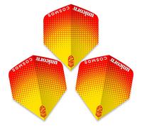 Unicorn UltraFly Dart Flights | Cosmos Pulsar Design | Big Wing Shape| Ultra Durable 100 Micron Polyester PET