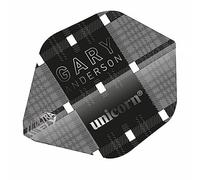 Unicorn UltraFly Dart Flights | Gary Anderson Ghost Design | AR Type 1 Shape| Ultra Durable 75 Micron Polyester PET