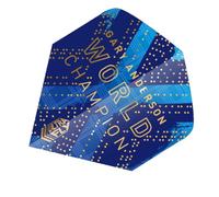 Unicorn UltraFly Dart Flights | Gary Anderson World Champion Design | Big Wing Shape| Ultra Durable 100 Micron Polyester PET