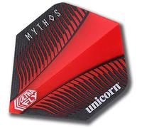 Unicorn UltraFly Dart Flights | Mythos | Griffin Red Design | Ultra Durable 100 Micron Polyester PET | Standard Plus Shape