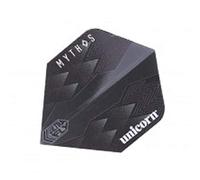 Unicorn UltraFly Dart Flights | Mythos | Hydra Grey Design | Ultra Durable 100 Micron Polyester PET | Big Wing Shape